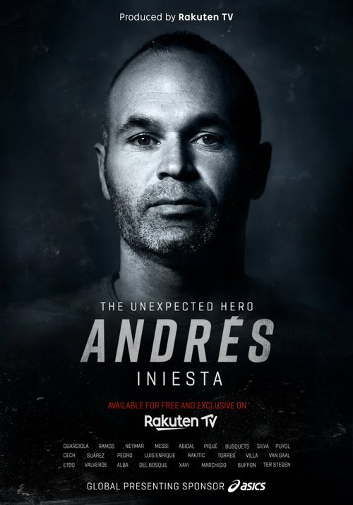 Обложка (Постер) Андрес Иньеста: Неожиданный герой / Andrés Iniesta: The Unexpected Hero (2020) HDRip