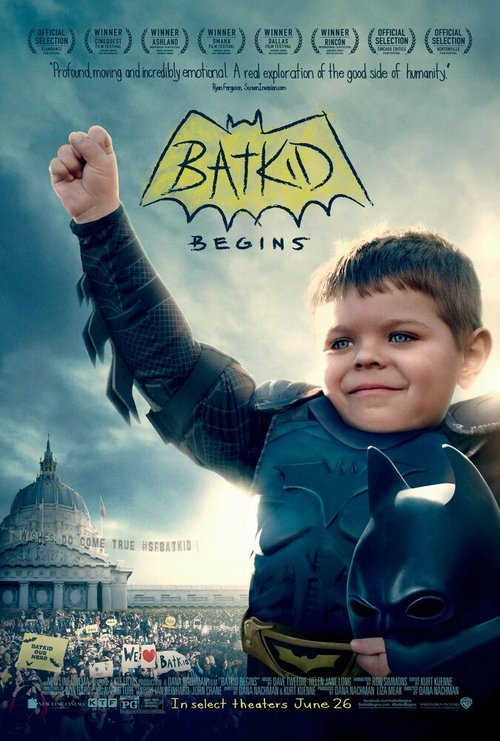 Обложка (Постер) Batkid Begins (2015) HDRip Обложка (Постер) Batkid Begins (2015) HDRip