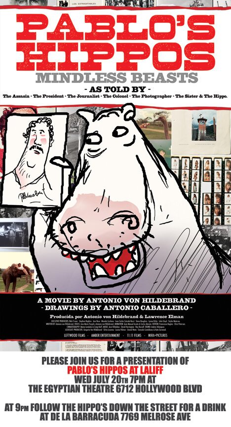 Обложка (Постер) Бегемоты Пабло / Pablo's Hippos (2010) HDRip Обложка (Постер) Бегемоты Пабло / Pablo's Hippos (2010) HDRip