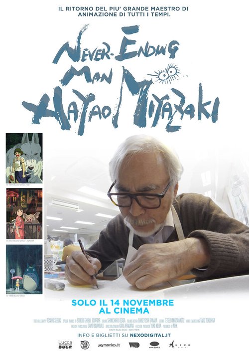 Обложка (Постер) Бесконечный человек: Хаяо Миядзаки / Owaranai hito: Miyazaki Hayao (2016) CAMRip