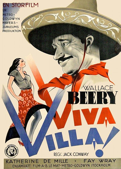 Обложка (Постер) Да здравствует Вилья! / Viva Villa! (1934) SATRip