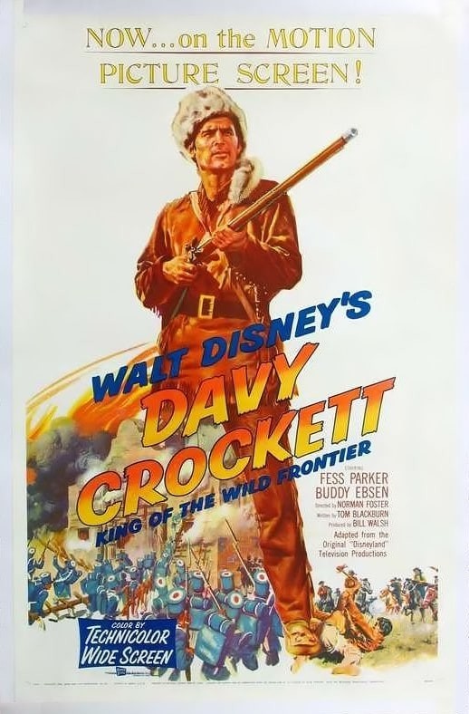 Обложка Дэви Крокетт / Davy Crockett (1916) 