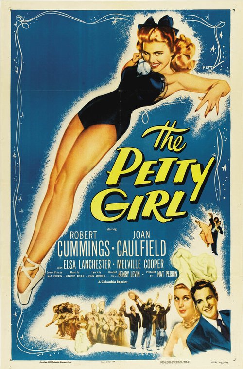 Обложка (Постер) Девушка Петти / The Petty Girl (1950) SATRip Обложка (Постер) Девушка Петти / The Petty Girl (1950) SATRip