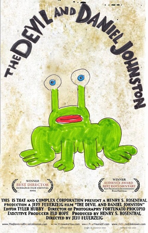 Обложка (Постер) Дьявол и Дэниэл Джонстон / The Devil and Daniel Johnston (2005) HDRip Обложка (Постер) Дьявол и Дэниэл Джонстон / The Devil and Daniel Johnston (2005) HDRip