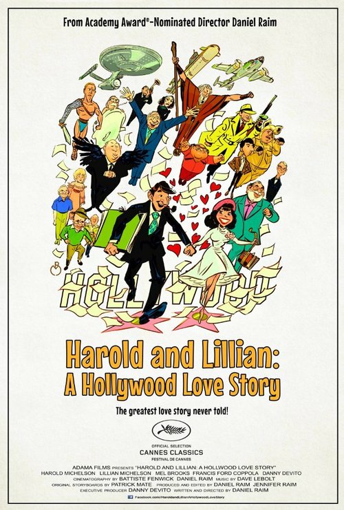Обложка (Постер) Harold and Lillian: A Hollywood Love Story (2015) HDRip