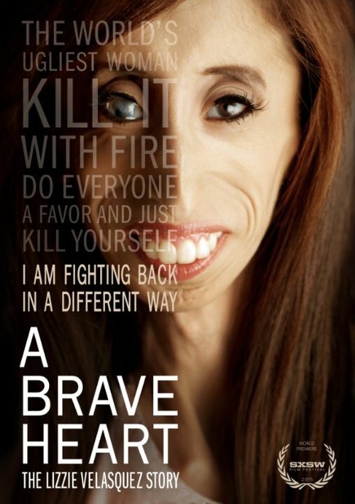 Обложка (Постер) Храброе сердце: История Лиззи Веласкес / A Brave Heart: The Lizzie Velasquez Story (2015) HDRip Обложка (Постер) Храброе сердце: История Лиззи Веласкес / A Brave Heart: The Lizzie Velasquez Story (2015) HDRip