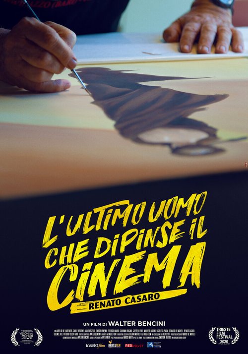 Обложка (Постер) Искусство киноплаката: человек, который рисовал кино / L'ultimo uomo che dipinse il cinema (2020) HDRip