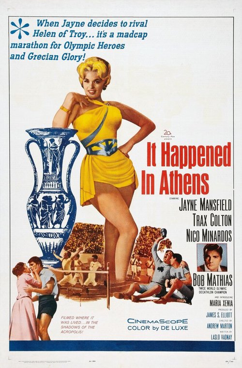 Обложка It Happened in Athens (1962) 