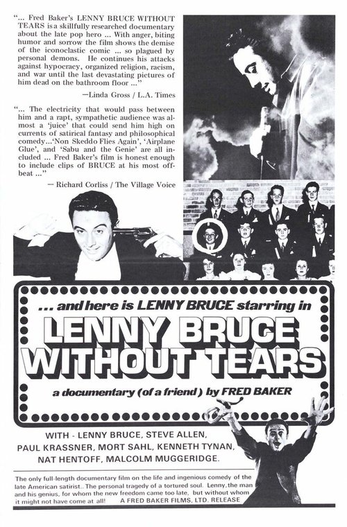 Обложка (Постер) Lenny Bruce Without Tears (1972) SATRip Обложка (Постер) Lenny Bruce Without Tears (1972) SATRip