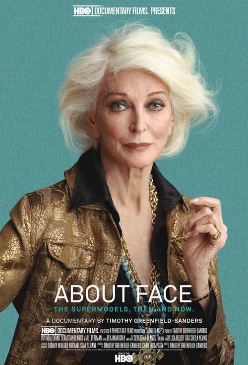 Обложка (Постер) Лицо супермодели: Тогда и сейчас / About Face: Supermodels Then and Now (2012) HDRip