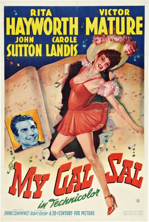 Обложка (Постер) Моя девушка Сэл / My Gal Sal (1942) SATRip