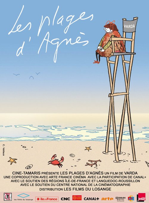 Обложка (Постер) Побережья Аньес / Les plages d'Agnès (2008) HDRip Обложка (Постер) Побережья Аньес / Les plages d'Agnès (2008) HDRip