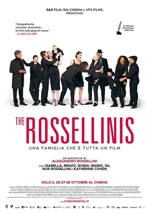 Обложка (Постер) Росселлини / The Rossellinis (2020) HDRip