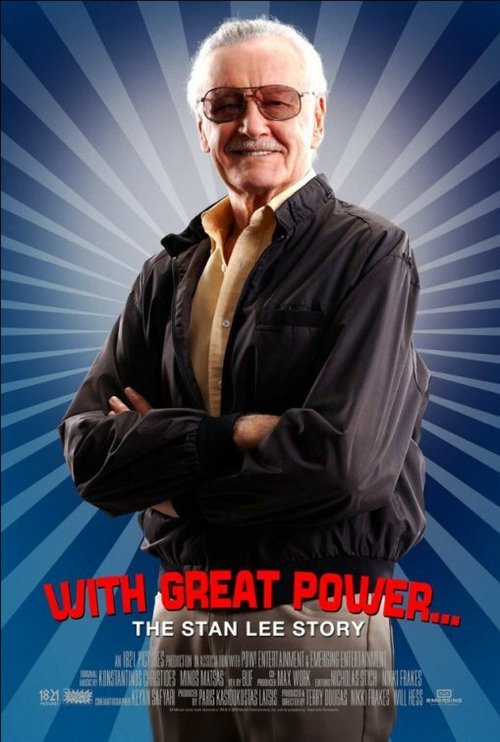 Обложка (Постер) С великой силой: История Стэна Ли / With Great Power: The Stan Lee Story (2010) HDRip