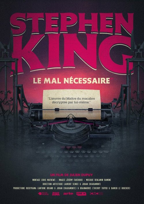 Обложка (Постер) Стивен Кинг: Повелитель страха / Stephen King: Le mal nécessaire (2020) HDRip