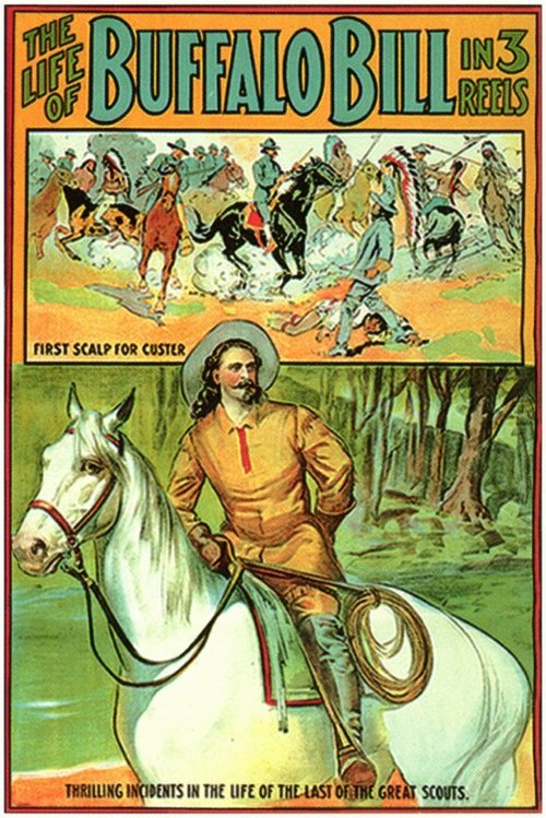 Обложка (Постер) The Life of Buffalo Bill (1912) 