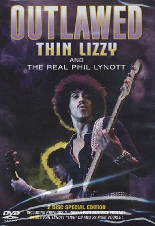 Обложка (Постер) Thin Lizzy: Вне закона — Настоящий Фил Лайнотт / Thin Lizzy: Outlawed - The Real Phil Lynott (2006) HDRip