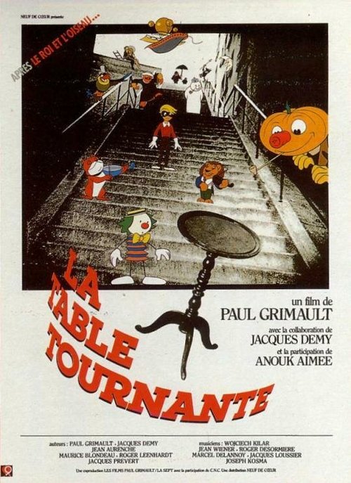 Обложка (Постер) Вертящийся столик / La table tournante (1988) SATRip Обложка (Постер) Вертящийся столик / La table tournante (1988) SATRip