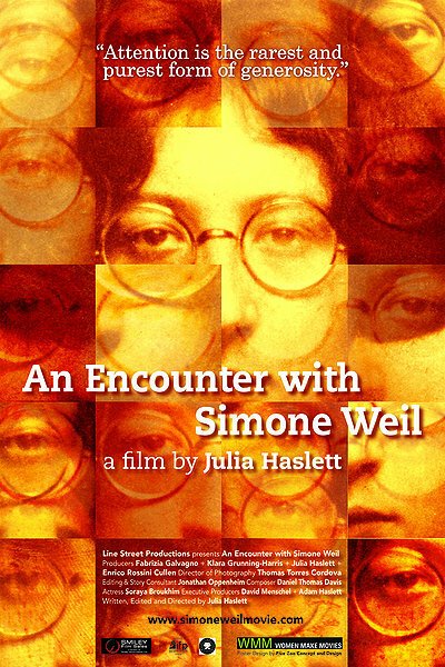 Обложка (Постер) Встреча с Симоной Вейль / An Encounter with Simone Weil (2010) HDRip Обложка (Постер) Встреча с Симоной Вейль / An Encounter with Simone Weil (2010) HDRip