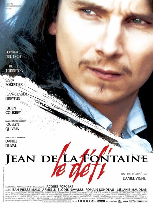 Обложка (Постер) Жан де Лафонтен — вызов судьбе / Jean de La Fontaine - Le défi (2007) HDRip