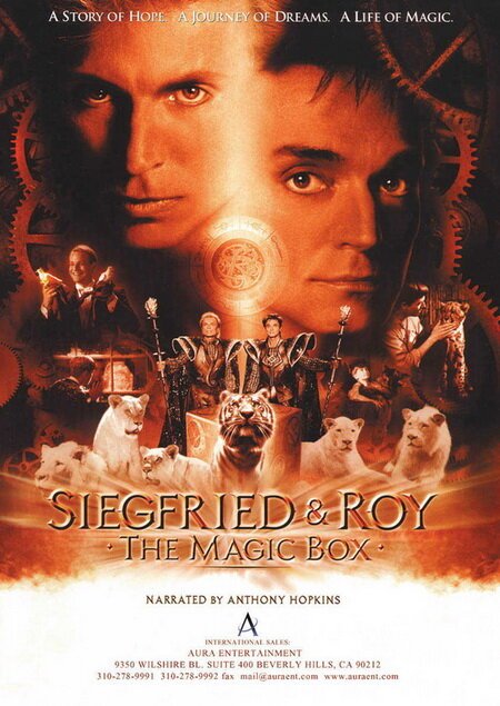 Обложка (Постер) Зигфрид и Рой: Волшебная коробка / Siegfried & Roy: The Magic Box (1999) HDRip Обложка (Постер) Зигфрид и Рой: Волшебная коробка / Siegfried & Roy: The Magic Box (1999) HDRip