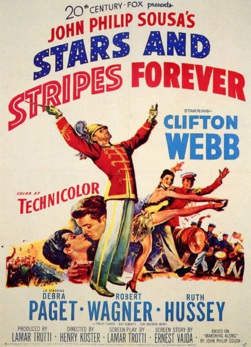 Обложка (Постер) Звёзды и полоски навсегда / Stars and Stripes Forever (1952) SATRip Обложка (Постер) Звёзды и полоски навсегда / Stars and Stripes Forever (1952) SATRip