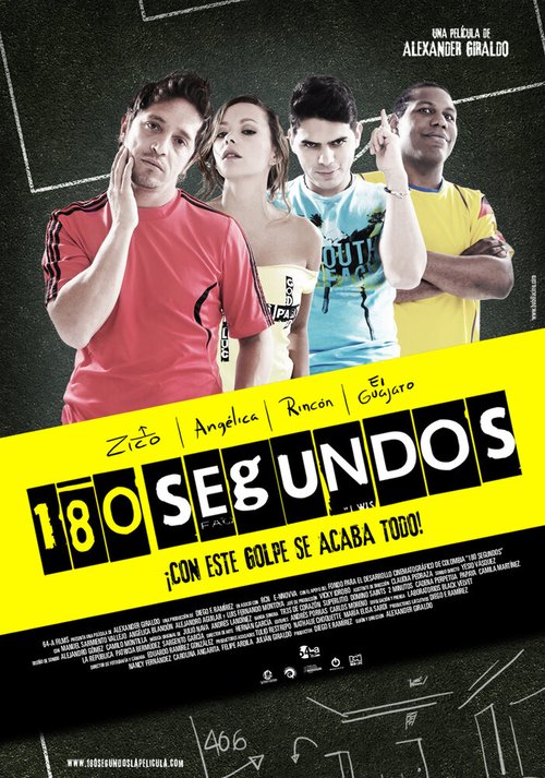 Обложка (Постер) 180 секунд / 180 Segundos (2012) HDRip