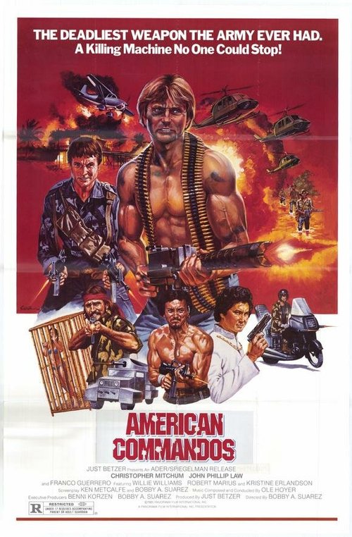 Обложка (Постер) Американские коммандос / American Commandos (1985) SATRip