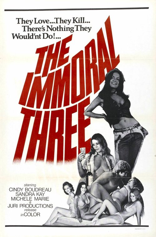 Обложка (Постер) Аморальная троица / The Immoral Three (1975) SATRip