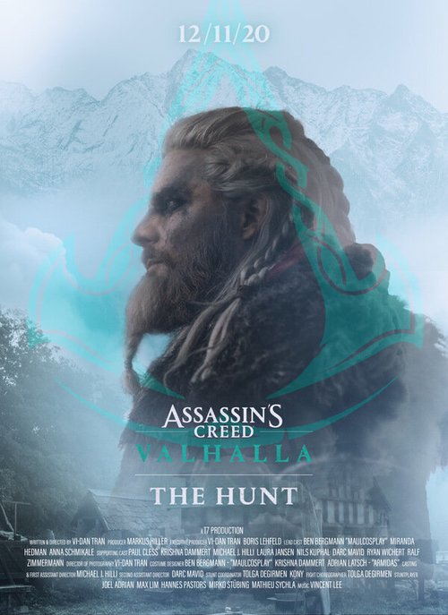 Обложка (Постер) Assassins Creed Valhalla - The Hunt (2020) 