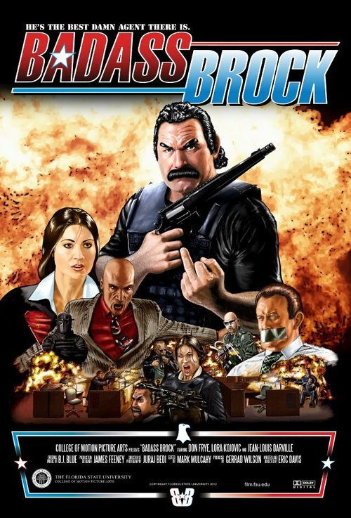 Обложка (Постер) Badass Brock (2012) 