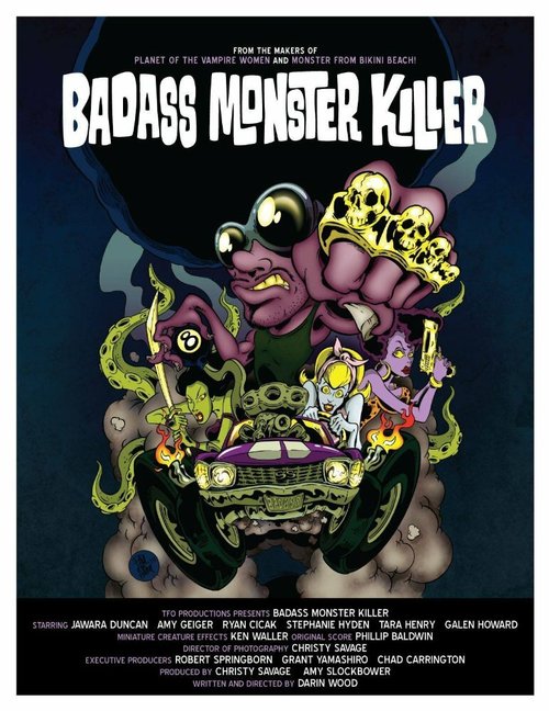 Обложка (Постер) Badass Monster Killer (2015) HDRip