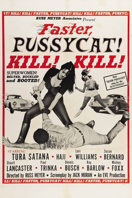 Обложка (Постер) Быстрее, кошечка! Убей, убей! / Faster, Pussycat! Kill! Kill! (1965) SATRip