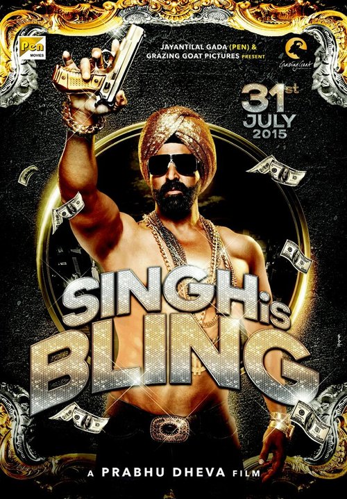 Обложка (Постер) Блистательный Сингх / Singh Is Bliing (2015) HDRip