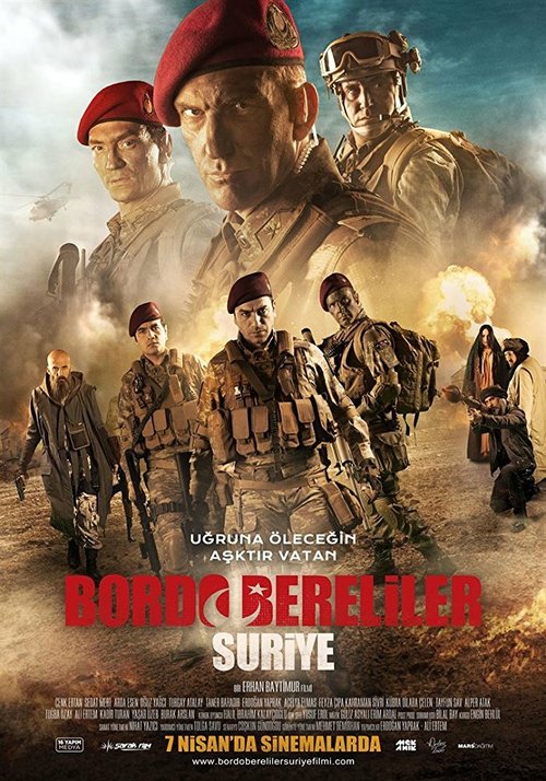 Обложка (Постер) Bordo Bereliler Suriye (2017) 