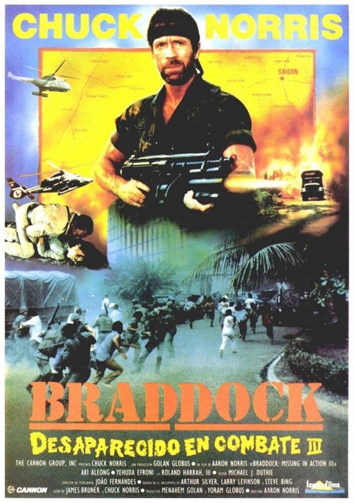 Обложка (Постер) Брэддок: Без вести пропавшие 3 / Braddock: Missing in Action III (1988) SATRip