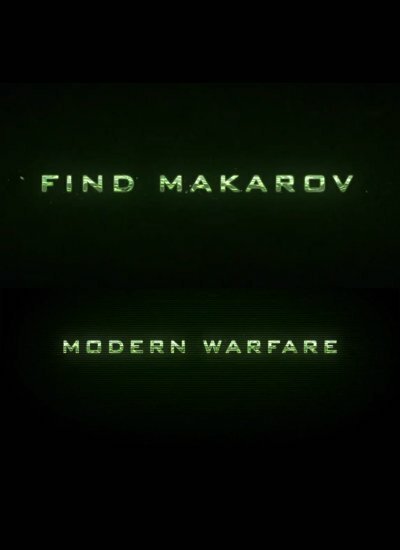 Обложка (Постер) Call of Duty: Find Makarov (2011) 