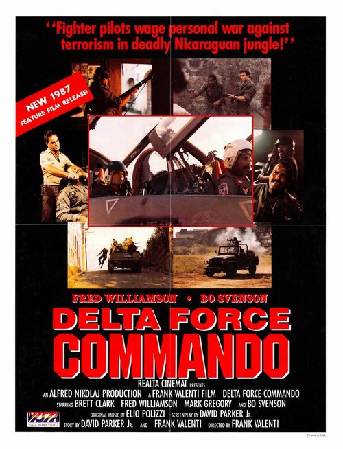 Обложка (Постер) Delta Force Commando (1988) SATRip