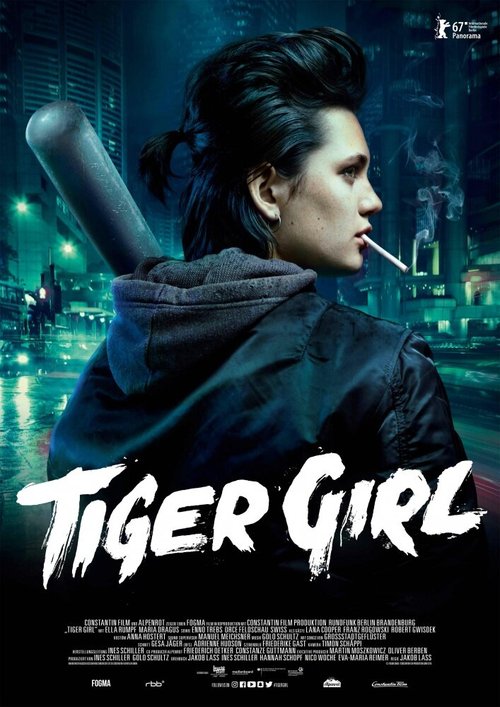 Обложка (Постер) Девушка по прозвищу Зверь / Tiger Girl (2017) HDRip