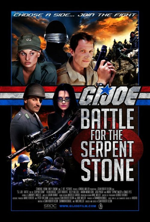 Обложка (Постер) Джо-солдат: Битва за змеиный камень / G.I. Joe: Battle for the Serpent Stone (2007) 