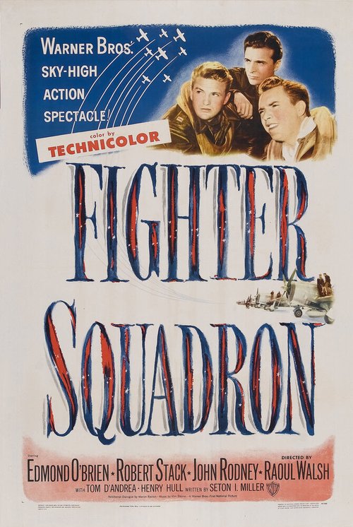 Обложка (Постер) Эскадрилья истребителей / Fighter Squadron (1948) SATRip