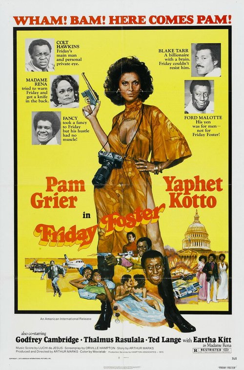 Обложка (Постер) Фрайдэй Фостер / Friday Foster (1975) SATRip