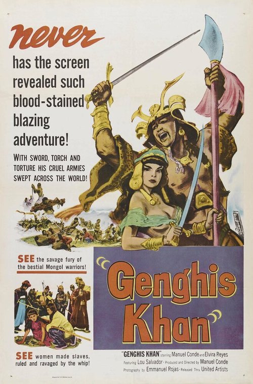 Обложка (Постер) Genghis Khan (1950) SATRip Обложка (Постер) Genghis Khan (1950) SATRip