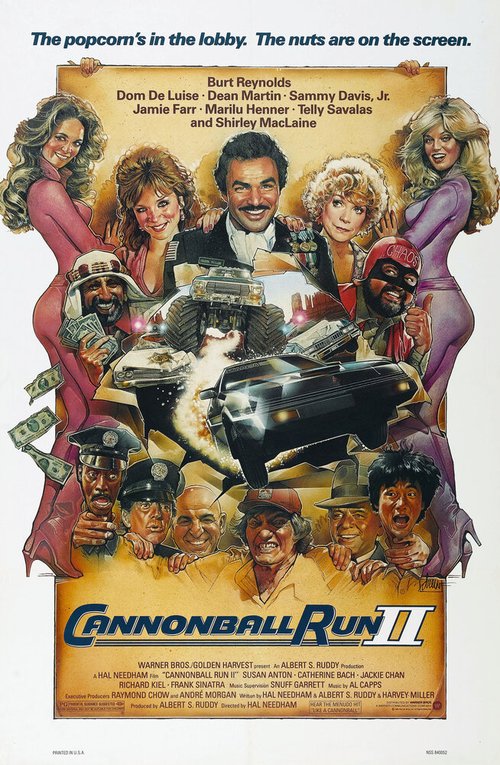 Обложка (Постер) Гонки «Пушечное ядро» 2 / Cannonball Run II (1984) SATRip