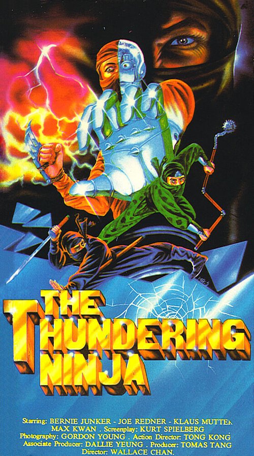 Обложка (Постер) Громовой ниндзя / Thundering Ninja (1987) SATRip