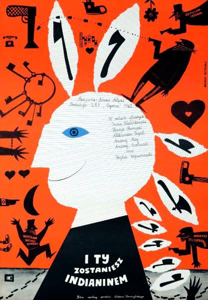 Обложка (Постер) И ты станешь индейцем / I ty zostaniesz Indianinem (1962) SATRip