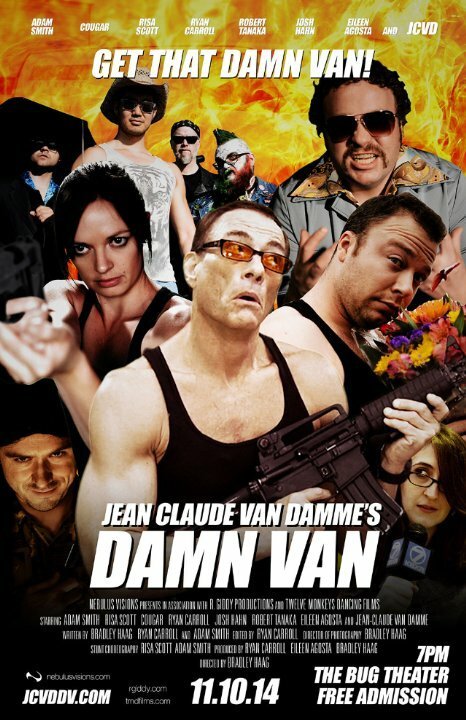 Обложка (Постер) Jean Claude Van Damme's Damn Van (2014) HDRip