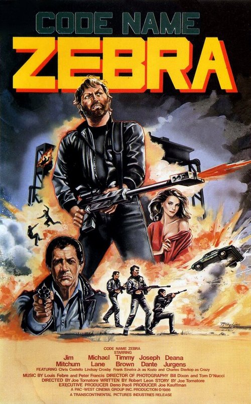 Обложка (Постер) Кодовое имя: Зебра / Code Name Zebra (1987) SATRip