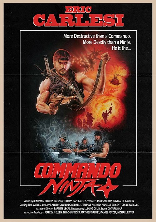 Обложка (Постер) Коммандос-ниндзя / Commando Ninja (2018) HDRip