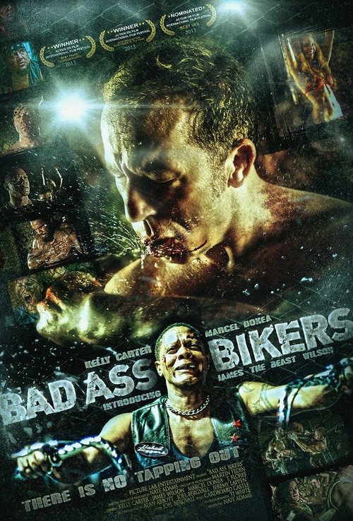 Обложка (Постер) Крутые байкеры / Bad Ass Bikers (2012) 